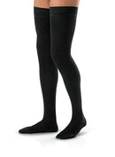 Complete Medical Stockings BSN Med-Beiersdorf Jobst Jobst Men's 30-40mmHg  Closed Toe  Thigh High  Medium  Black