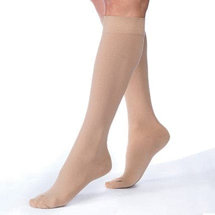 Complete Medical Stockings BSN Med-Beiersdorf Jobst Jobst Relief 15-20 Knee-Hi Beige Large Full Calf C/T