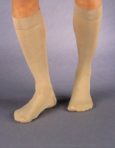 Complete Medical Stockings BSN Med-Beiersdorf Jobst Jobst Relief 20-30 Knee-Hi Closed-Toe Large Beige (pr)