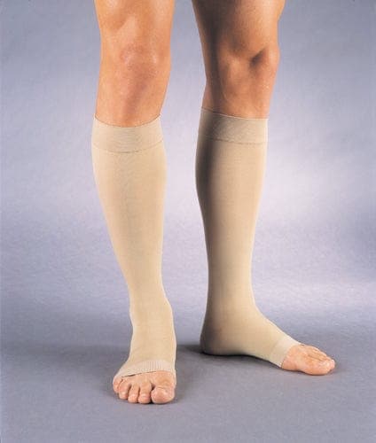 Complete Medical Stockings BSN Med-Beiersdorf Jobst Jobst Relief K/H OT 15-20 mmHg Beige Large