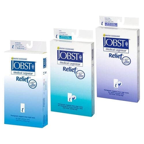 Complete Medical Stockings BSN Med-Beiersdorf Jobst Jobst Relief K/H OT 15-20 mmHg Beige Large-Full Calf