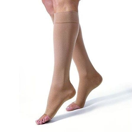 Complete Medical Stockings BSN Med-Beiersdorf Jobst Jobst Relief Petite 20-30 K/H Open-Toe Large Beige (pair)