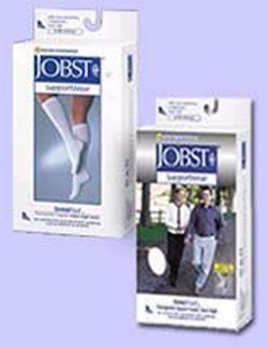 Complete Medical Foot Care BSN Med-Beiersdorf Jobst Jobst Sensifoot Over-The-Calf Sock White Large