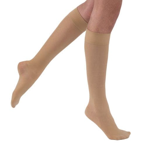 Complete Medical Stockings BSN Med-Beiersdorf Jobst Jobst Ultrasheer 15-20 Knee-Hi CT Natural Petite XL (Pair)