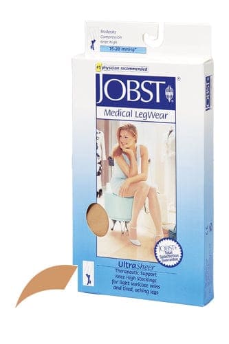 Complete Medical Stockings BSN Med-Beiersdorf Jobst Jobst UltraSheer 15-20 mmHg CT K/H Medium Sun Bronze