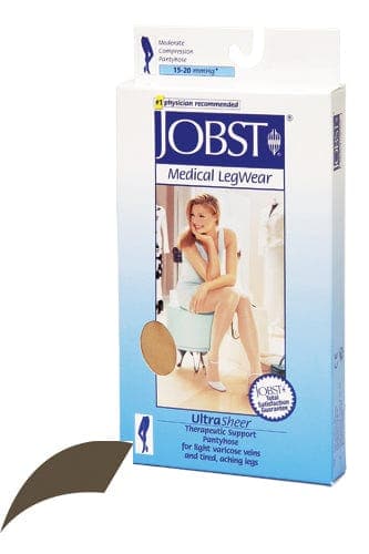 Complete Medical Stockings BSN Med-Beiersdorf Jobst Jobst Ultrasheer 15-20 mmHg Pantyhose Espresso Medium