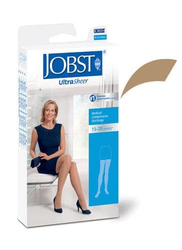 Complete Medical Stockings BSN Med-Beiersdorf Jobst Jobst Ultrasheer 15-20 Thigh High Beige Medium