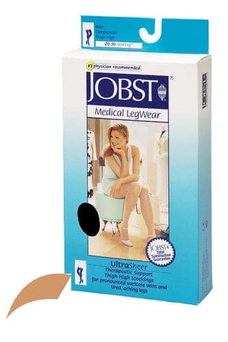 Complete Medical Stockings BSN Med-Beiersdorf Jobst Jobst Ultrasheer 20-30 Thigh Hi Sun Bronze Large