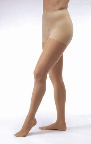 Complete Medical Stockings BSN Med-Beiersdorf Jobst Jobst Ultrasheer 20-30mmHG Pantyhose Honey Large