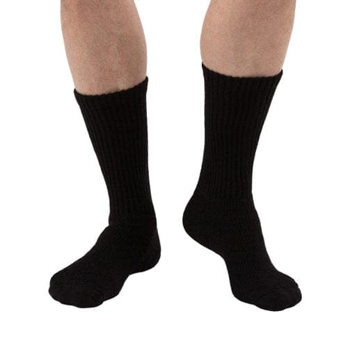 Complete Medical Stockings BSN Med-Beiersdorf Jobst Sensifoot Crew Socks Black Small