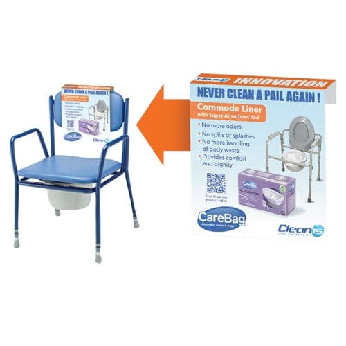 Complete Medical Commodes Cleanis Sale Card for Commode Liner