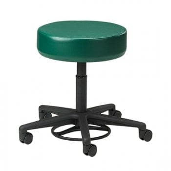 Complete Medical Physician Supplies Clinton Industries Pneumatic Stool w/o Back w/5-Leg Base Foot-Activated