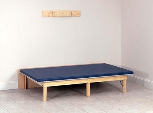 Complete Medical Physical Therapy Clinton Industries Wall Mounted Folding Mat Platform  5'W x 7'L x 18  H