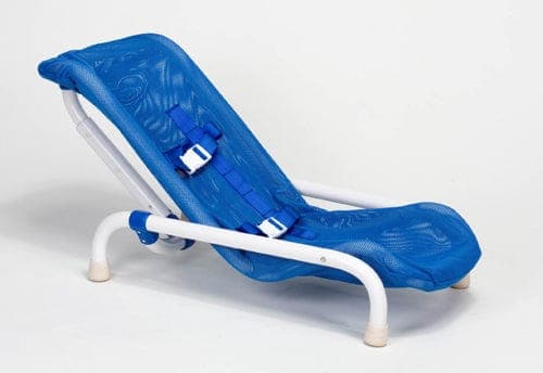 Complete Medical Bath Care Columbia Medical Manuf Reclining Bath Chair  Large  Blue