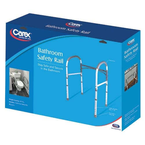 Complete Medical Bath Care Compass Health Bathroom Safety Rail by Carex