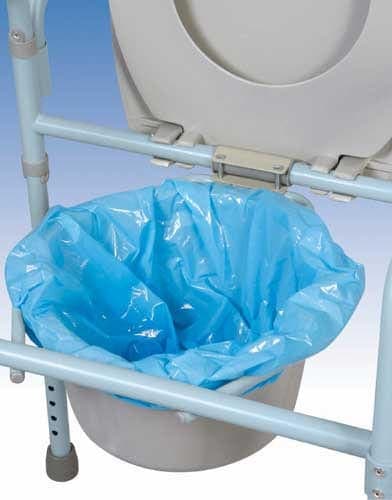 Complete Medical Commodes Compass Health Commode Pail Liners Pack/7 Carex