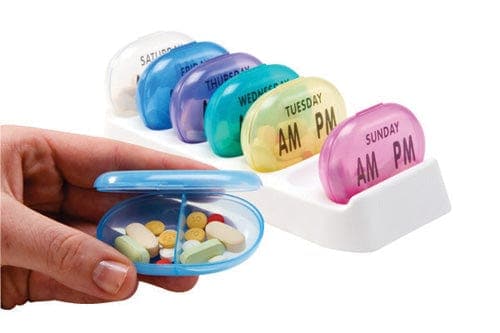 Complete Medical Aids to Daily Living Compass Health Pocket Med Pack w/ 7-Day Tray