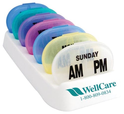 Complete Medical Aids to Daily Living Compass Health Pocket Med Pack w/ 7-Day Tray