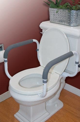 Complete Medical Bath Care Compass Health Toilet Support Rail