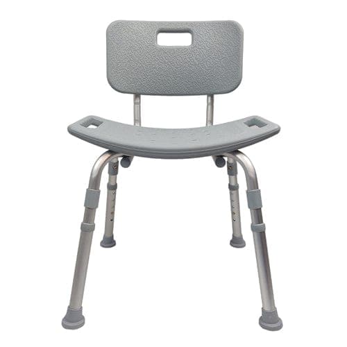 Complete Medical Bath Care Complete Medical Bathroom Perfect Shower Chair with Back by Blue Jay Cs/4