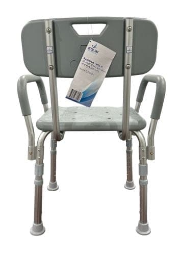 Complete Medical Bath Care Complete Medical Bathroom Perfect Shower Chair with Back & Padded Arms Cs/2