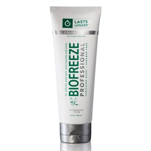 Complete Medical Massage Therapy Complete Medical Biofreeze - 4 Oz. Tube Dye-Free Prof Version