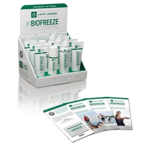 Complete Medical Massage Therapy Complete Medical Biofreeze Countertop Display 12 piece