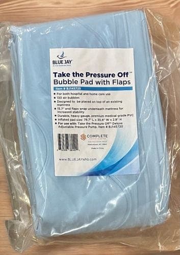 Complete Medical Beds & Accessories Complete Medical Take the Pressure Off Bubble Pad with Flaps by Blue Jay