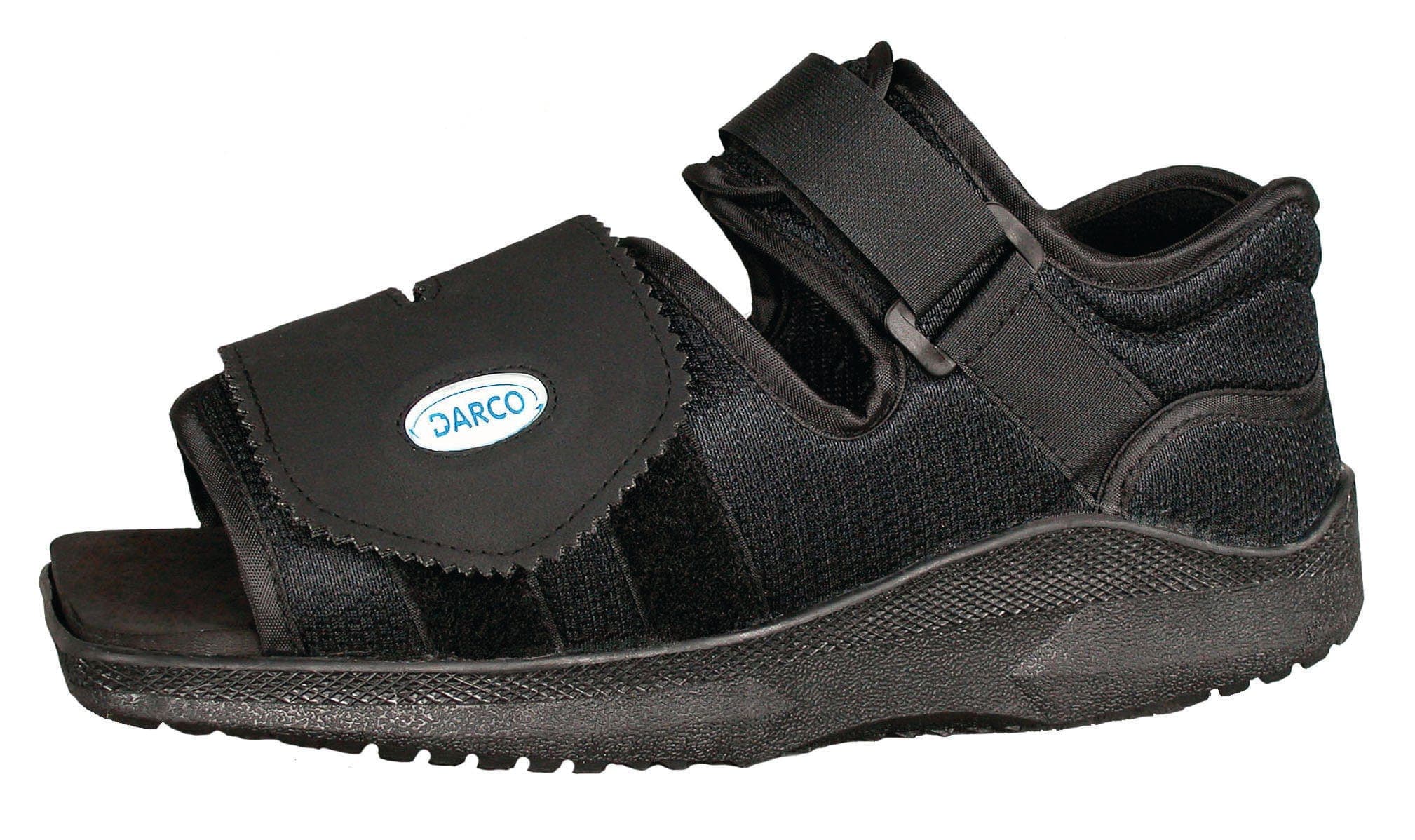 Complete Medical Foot Care Darco International Darco Med-Surg Shoe Black Square-Toe Men's Large