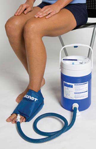 Complete Medical Hot & Cold Therapy DJO Aircast Aircast Cryo/ Cuff System- Large Foot & Cooler