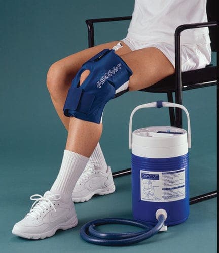 Complete Medical Hot & Cold Therapy DJO Aircast Aircast Cryo/Cuff System-Large Knee & Cooler