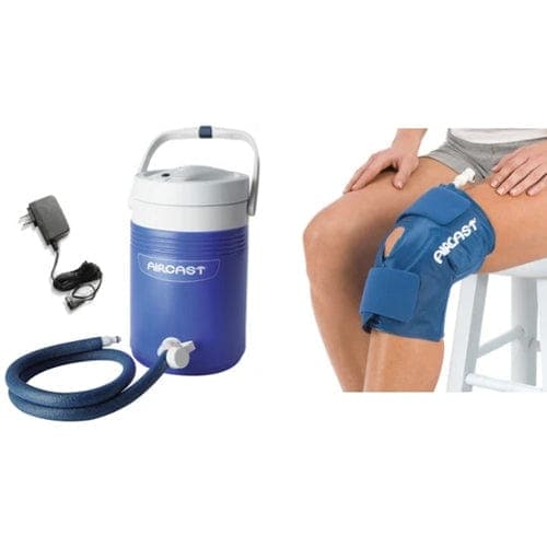 Complete Medical Hot & Cold Therapy DJO Aircast Cryo Cuff IC Cooler w/Large Knee Cryo Cuff