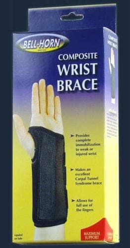 Complete Medical Orthopedic Care DJO Bell-Horn Composite Wrist Brace  Left Large  Wrist Circum: 7ò -8ò