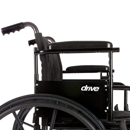 Complete Medical Wheelchairs & Accessories Drive Medical Cruiser X4 W/C 20  w/SF & Ht Adj Flip-Back Desk Arms