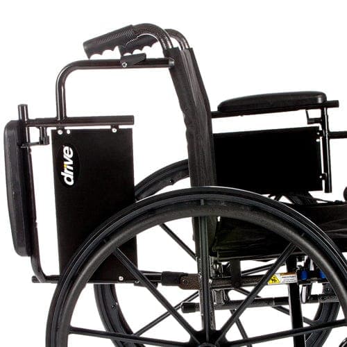 Complete Medical Wheelchairs & Accessories Drive Medical Cruiser X4 W/C 20  w/SF & Ht Adj Flip-Back Desk Arms