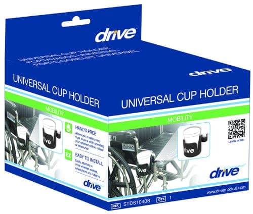 Complete Medical Aids to Daily Living Drive Medical Cup Holder  Wheelchair/Walker Walkers