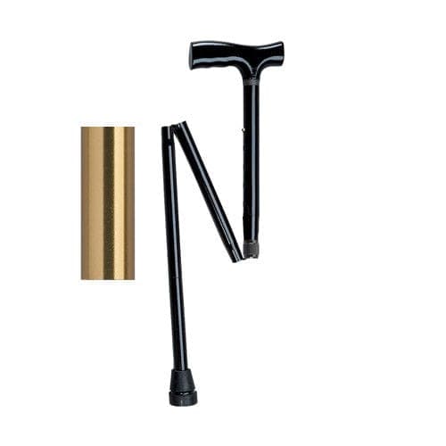 Complete Medical Mobility Products Drive Medical Folding Cane Pistol Grip  Adj. Bronze  32  - 37