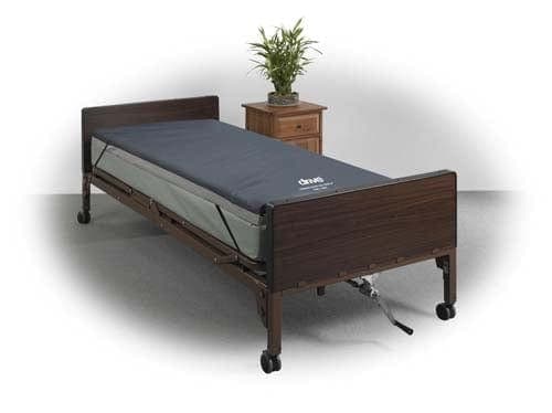 Complete Medical Beds & Accessories Drive Medical Gel Mattress Overlay Bariatric 76 x42 x3.5   (Drive)