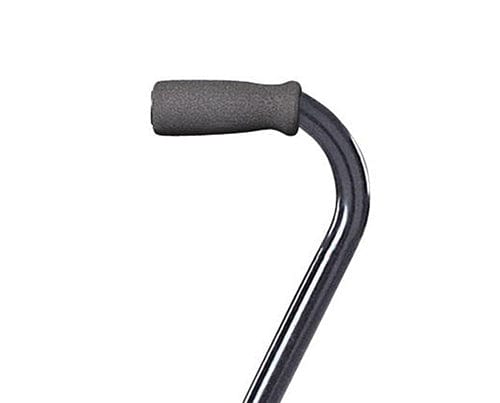 Complete Medical Mobility Products Drive Medical Hand Grip for Quad Cane & Offset Cane  Gray  Foam