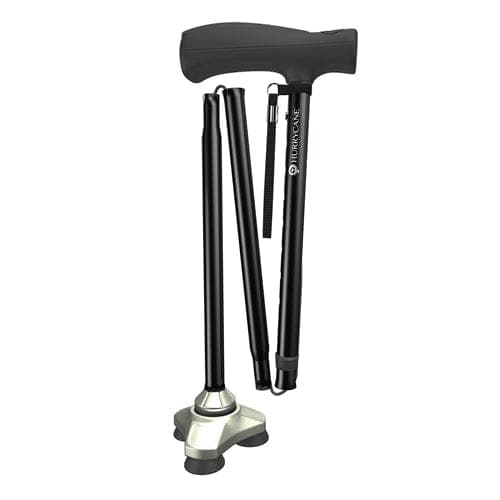 Complete Medical Mobility Products Drive Medical Hurrycane Freedom Edition Black Cane