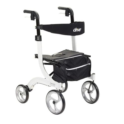Complete Medical Mobility Products Drive Medical Nitro Rollator  Black with 10  Casters