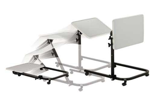 Complete Medical Beds & Accessories Drive Medical Overbed Table Pivot and Tilt Multi-Position