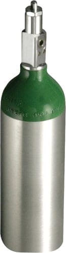 Complete Medical Respiratory Care Drive Medical Oxygen 'E' Cylinder- 682 Liter w/Toggle (28 H)