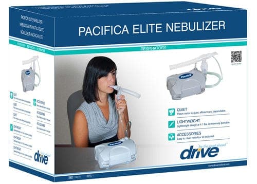 Complete Medical Respiratory Care Drive Medical Pacifica Elite Nebulizer/18070 Piston Powered-Retail Boxed