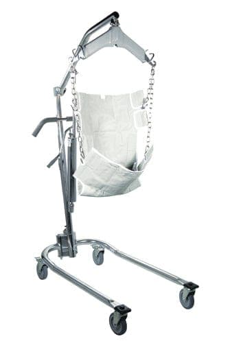 Complete Medical Mobility Products Drive Medical Patient Lift-Manual Hydrau w/6 Point Cradle & Chains -Drive