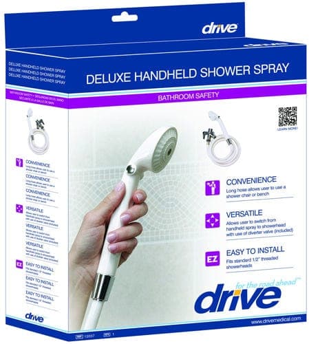 Complete Medical Bath Care Drive Medical Shower Head Hand Held W/Diverter