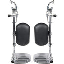 Complete Medical Wheelchairs & Accessories Drive Medical Swing-Away Elevating Legrests Only for Std. Wheelchairs(pr)
