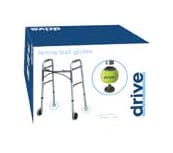 Complete Medical Mobility Products Drive Medical Tennis Ball Glides (2) Deluxe w/ 2 Replacement Glide Pads