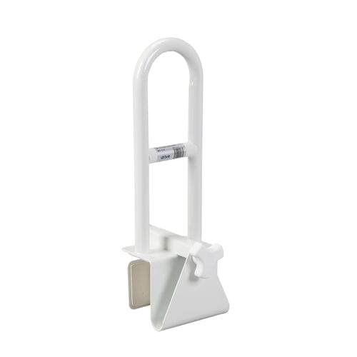 Complete Medical Bath Care Drive Medical Tub Rail - Clamp-On Retail Pack  White