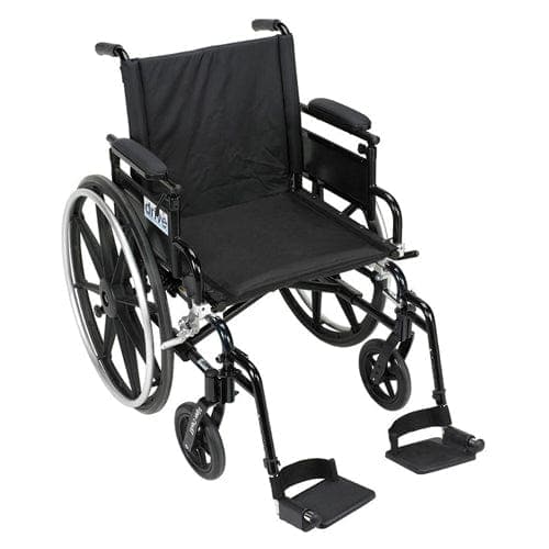 Complete Medical Wheelchairs & Accessories Drive Medical Viper Plus GT-Deluxe-Alum-SF Ltwt  Dual Axle 20  Univ Arms